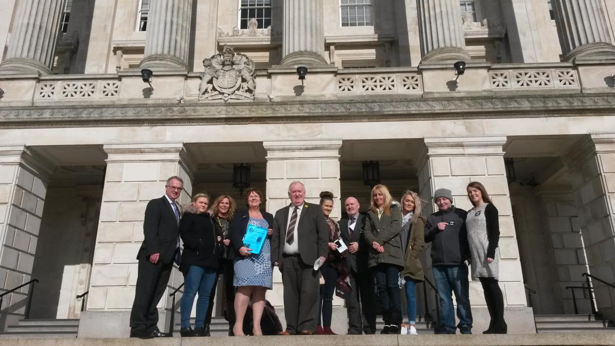 Political Support - SDLP, Alliance, Sinn Féin