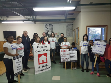 Equality Can't Wait and Housing for All campaigners meet with UN's Special Rapporteur on Extreme Poverty 