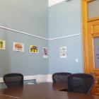 Inside council waiting for meeting