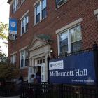 Outside St. Peter's university NJC